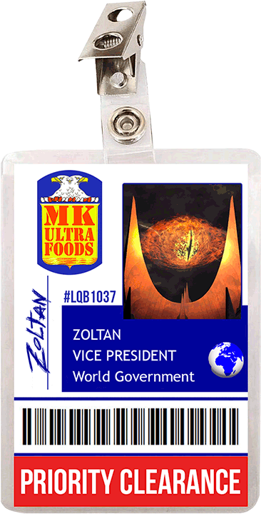 Vice President Zoltan ID Card